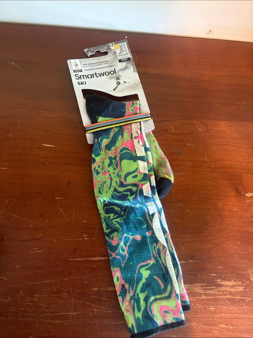 Smartwool Unisex Athletic Ski Socks -Funky